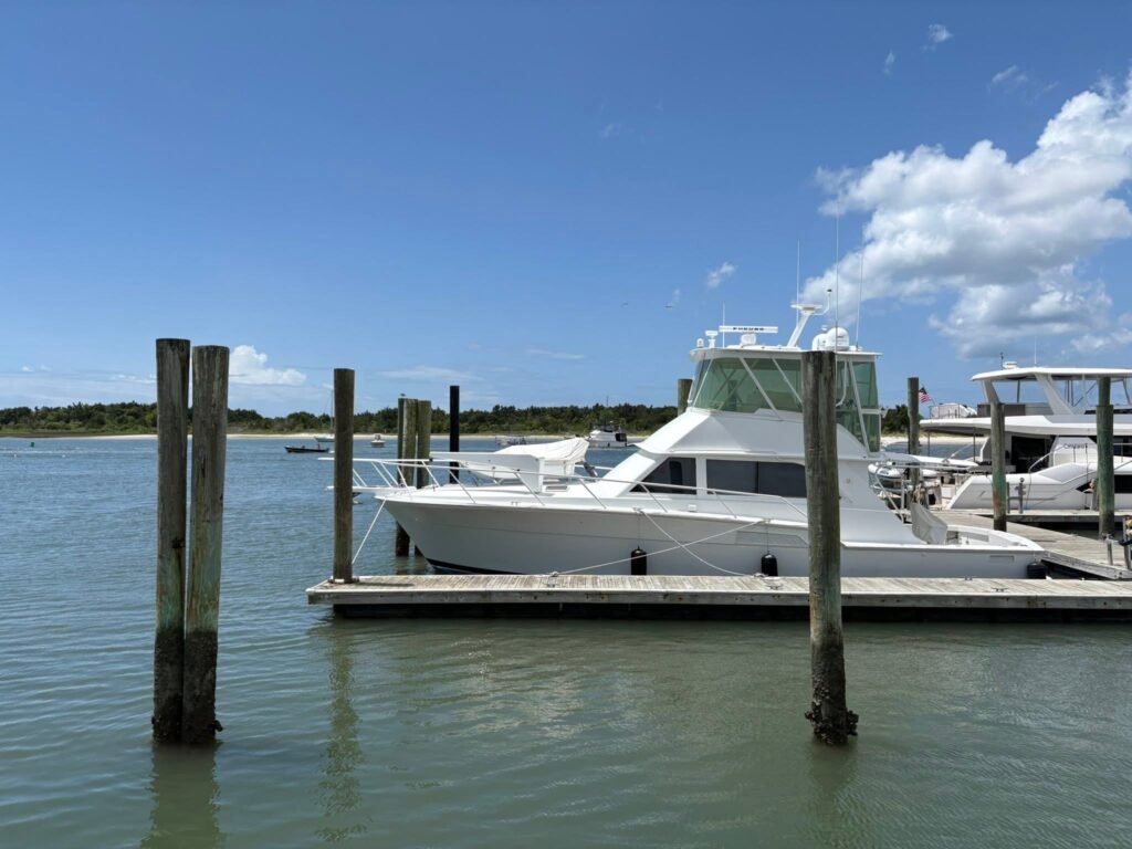 Boat in Beaufort, North Carolina